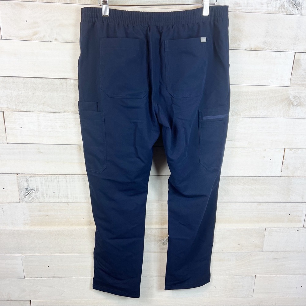 Figs Technical Collection Yola Scrub Pants TW200P Pockets Navy Blue Size Medium